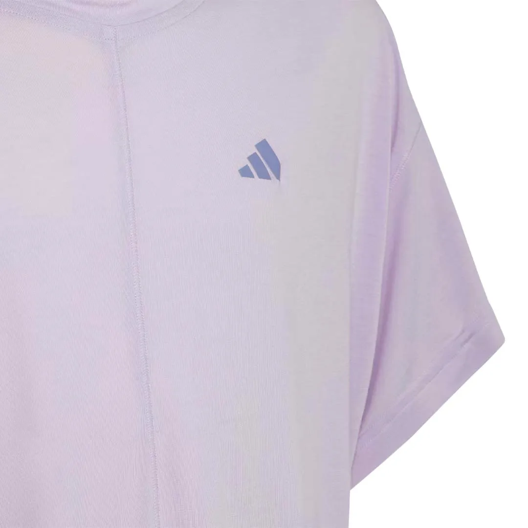 adidas - Girls' (Junior) Yoga Aeroready Loose T-Shirt (IC0322)