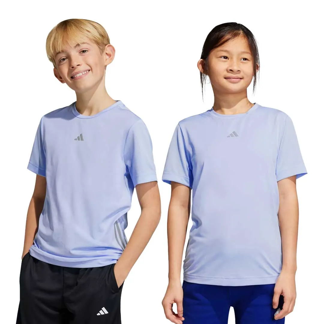 adidas - Kids' (Junior) Aeroready 3-Stripes T-Shirt (IB8866)