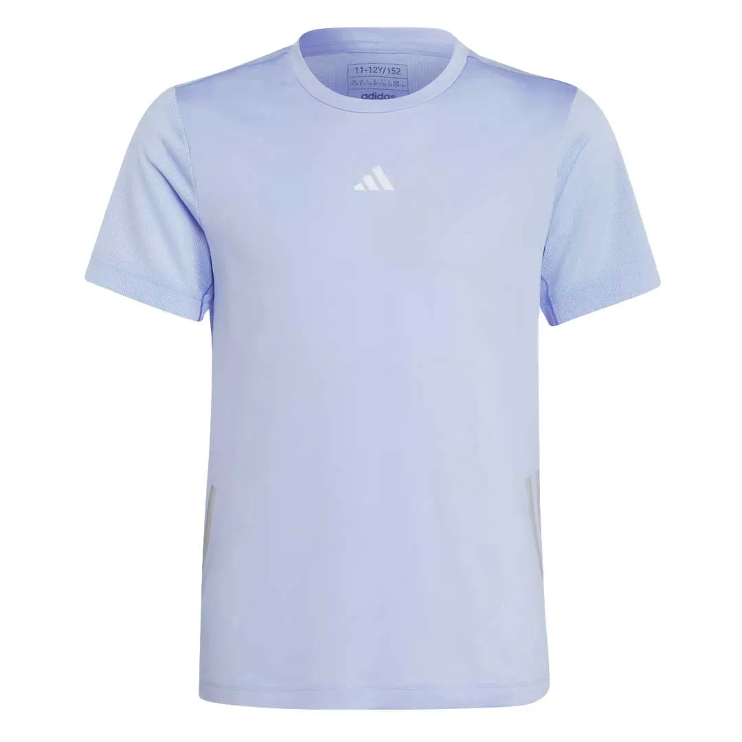 adidas - Kids' (Junior) Aeroready 3-Stripes T-Shirt (IB8866)