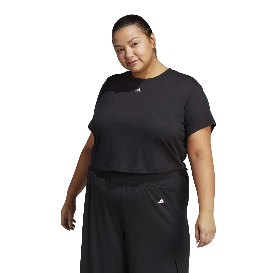 adidas - Women's Studio SS T-Shirt (Plus Size) (HN5552)