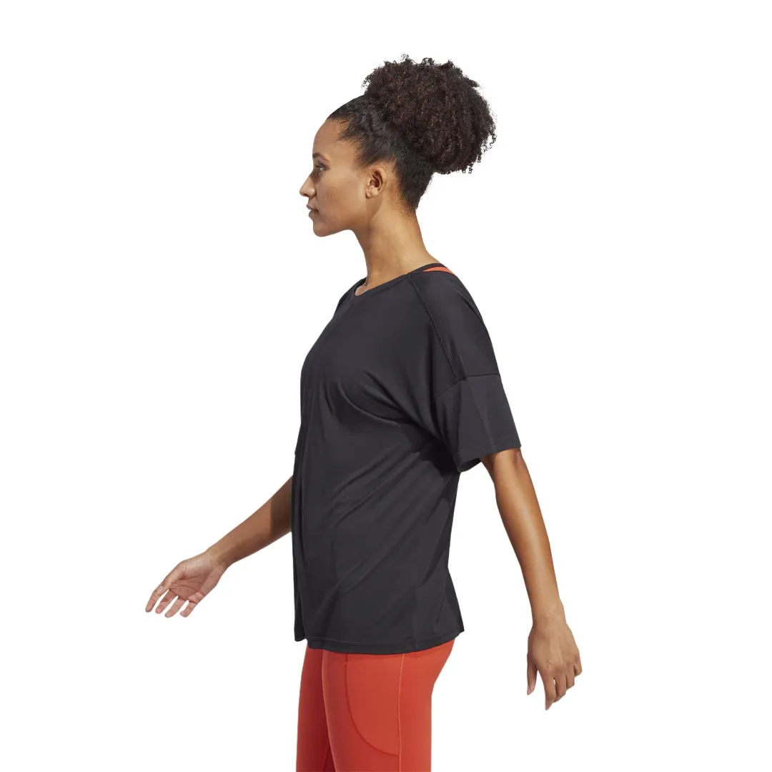 adidas - Women's Yoga Studio Oversized T-Shirt (HS8117)