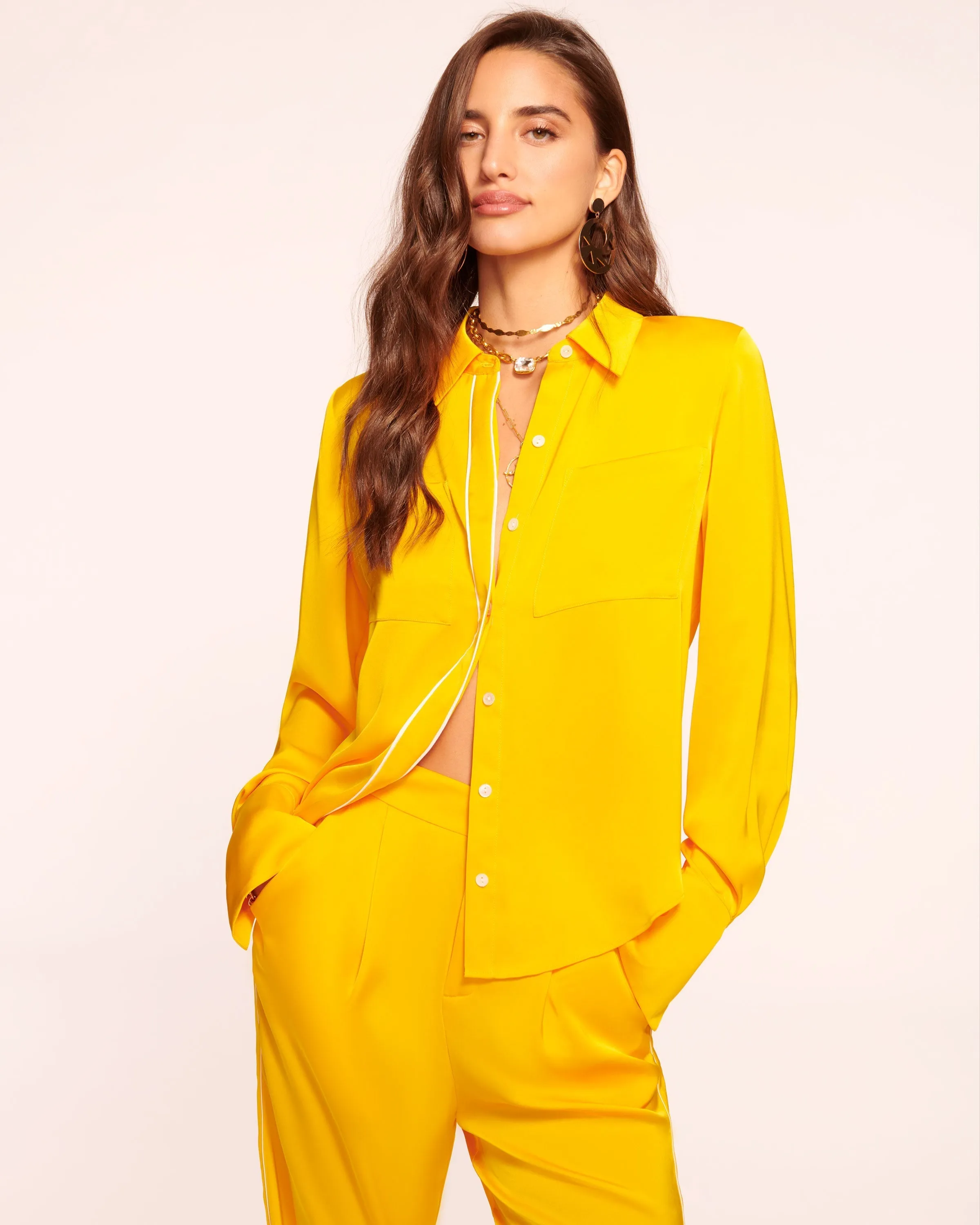Aliza Button Down Shirt