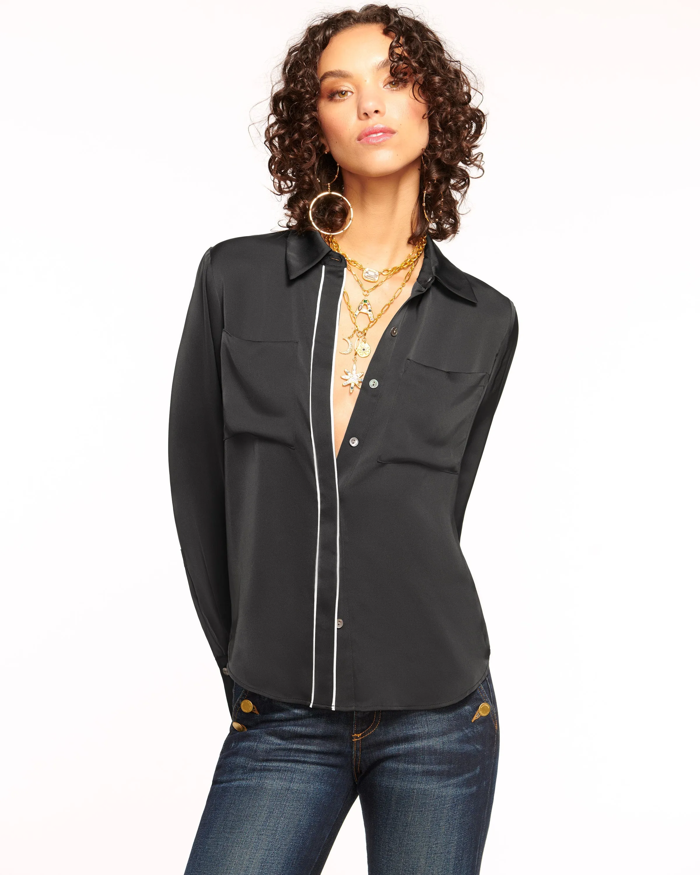 Aliza Button Down Shirt