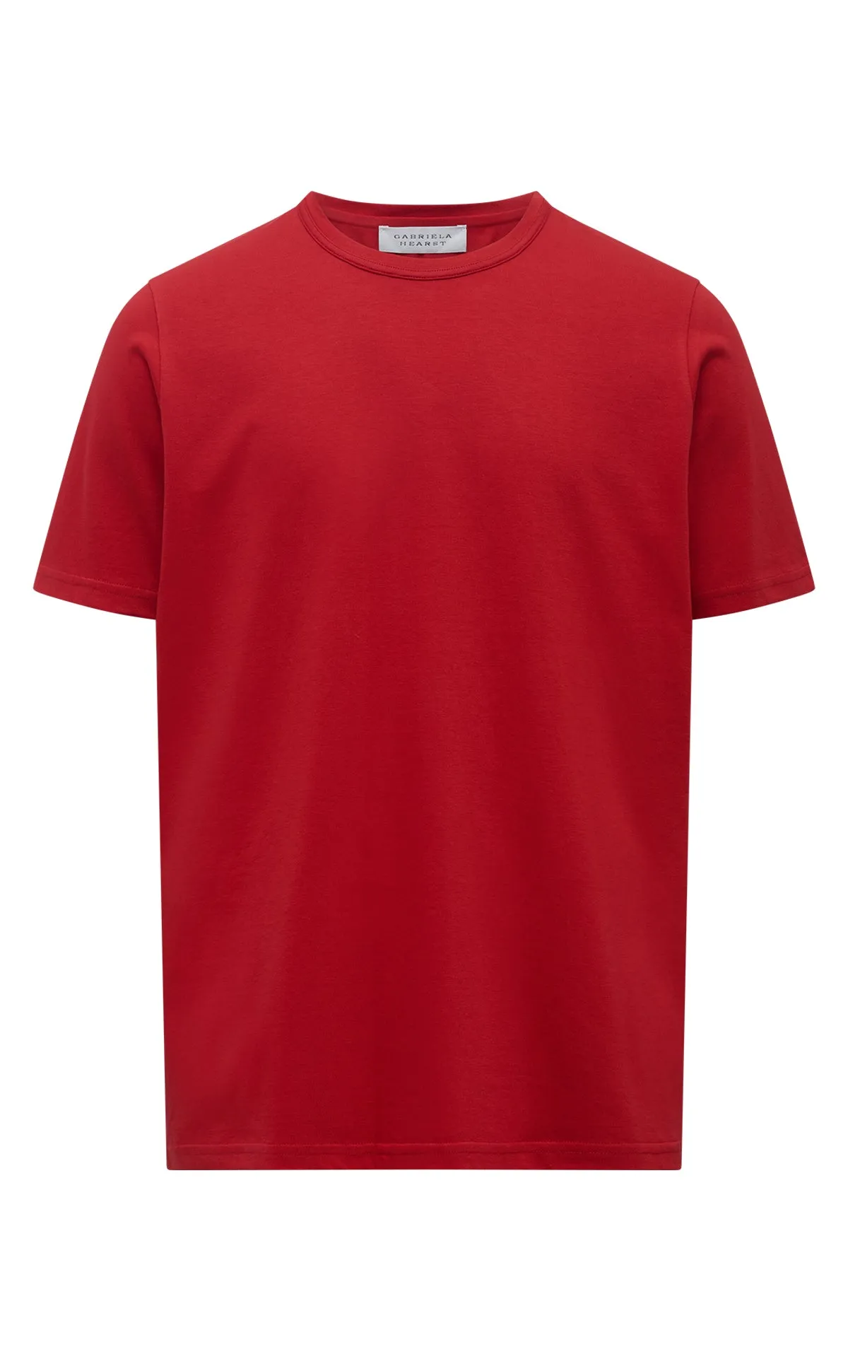 Bandeira T-shirt in Scarlet Red Organic Cotton