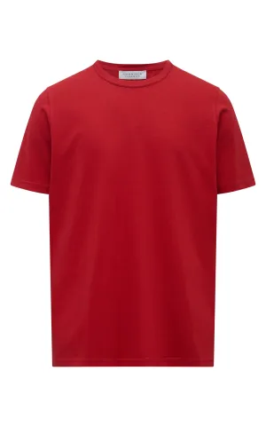 Bandeira T-shirt in Scarlet Red Organic Cotton