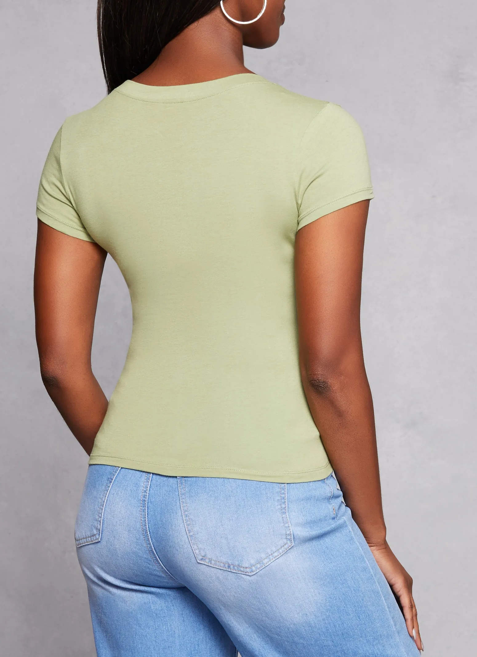 Basic Crew Neck T Shirt