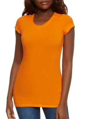 Basic Scoop Neck Tee