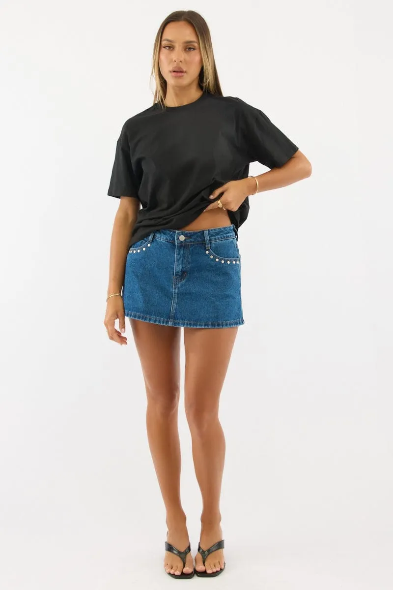 Black Loose Fit T-Shirt