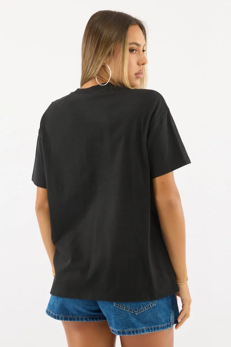 Black Loose Fit T-Shirt