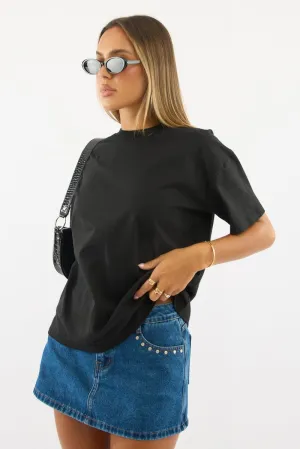 Black Loose Fit T-Shirt