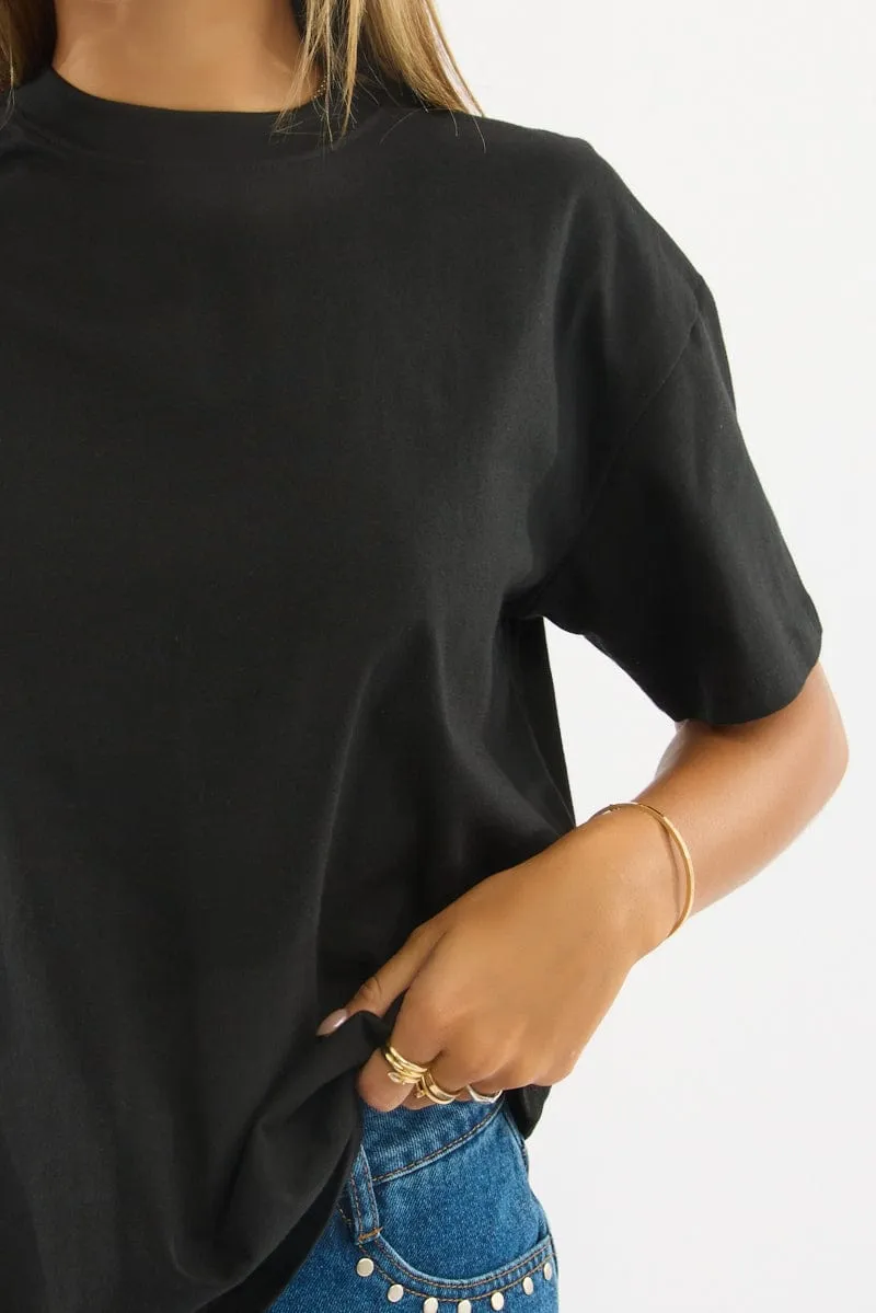 Black Loose Fit T-Shirt