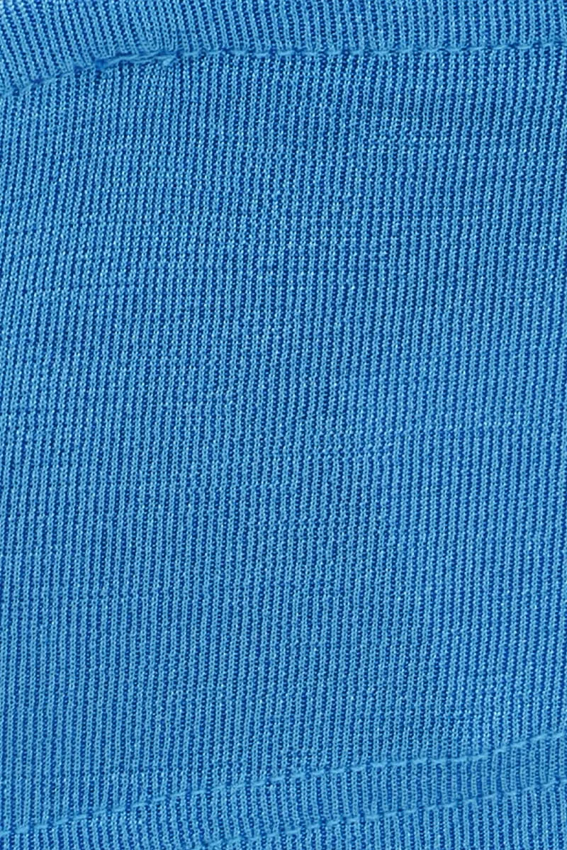 Blue Singlet Top