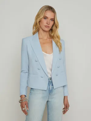 Brooke Open-Front Blazer