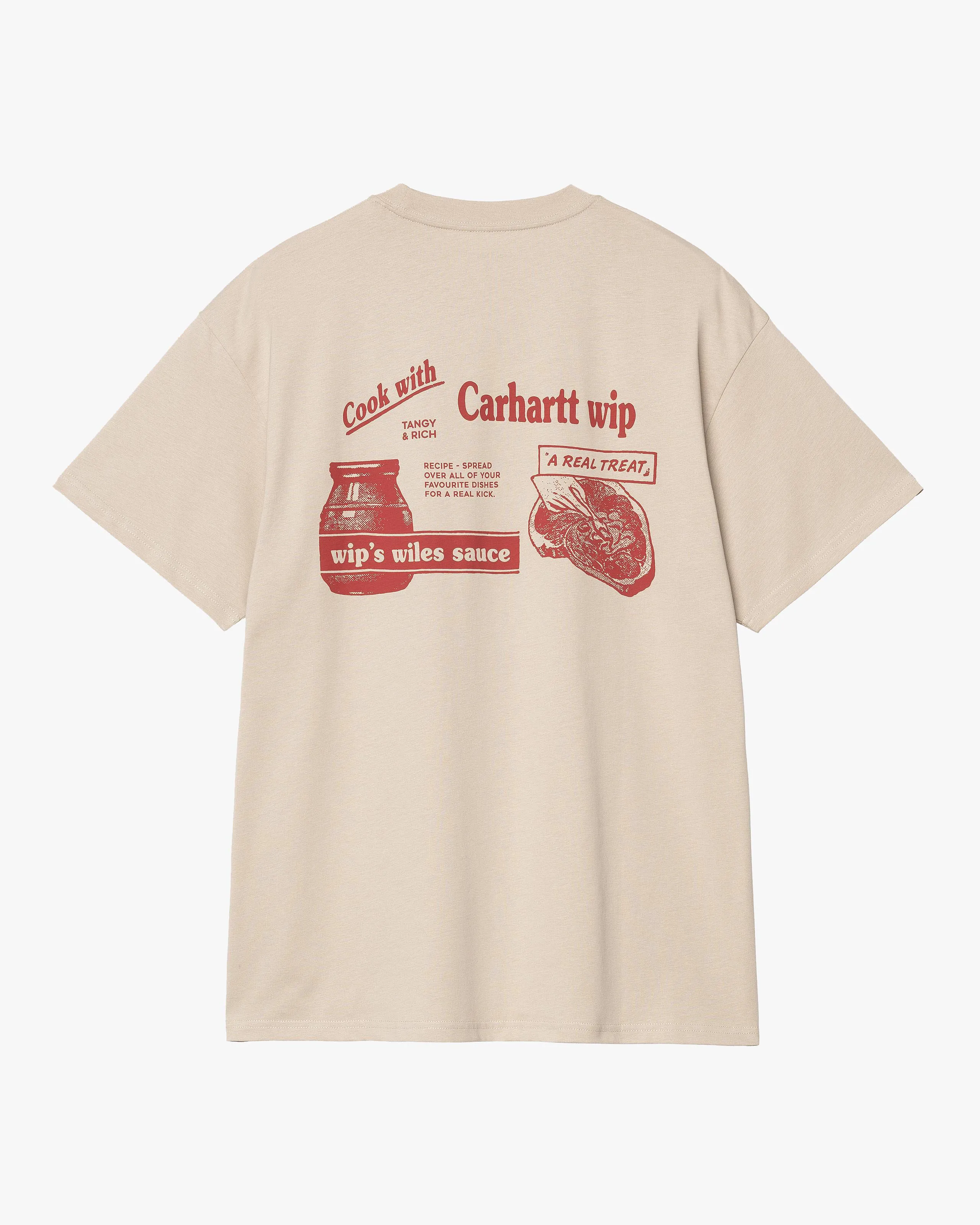 Carhartt WIP Catalogue Tee - Fleur De Sel / Desire