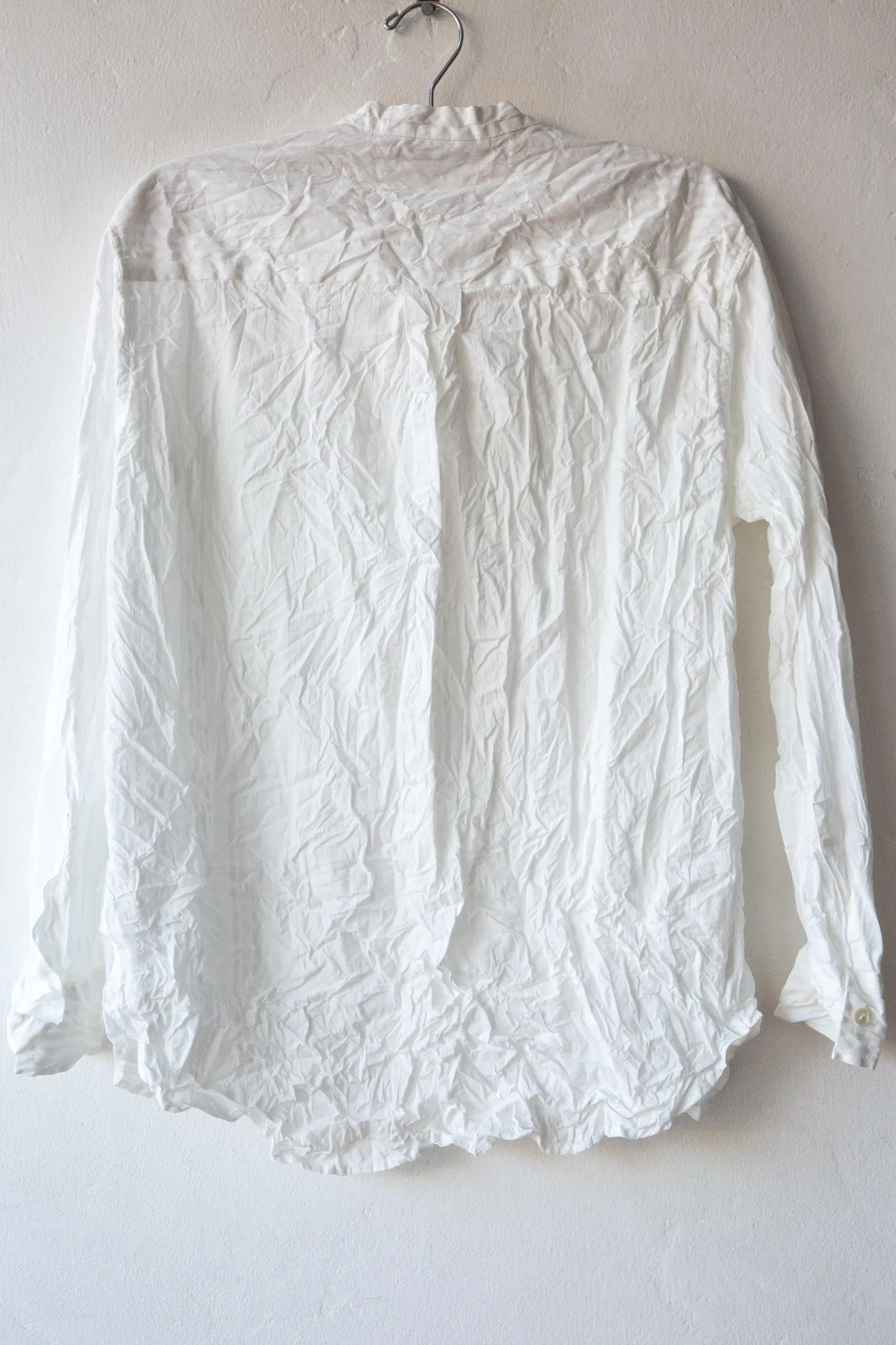 Cotton Dobby Pleat Top
