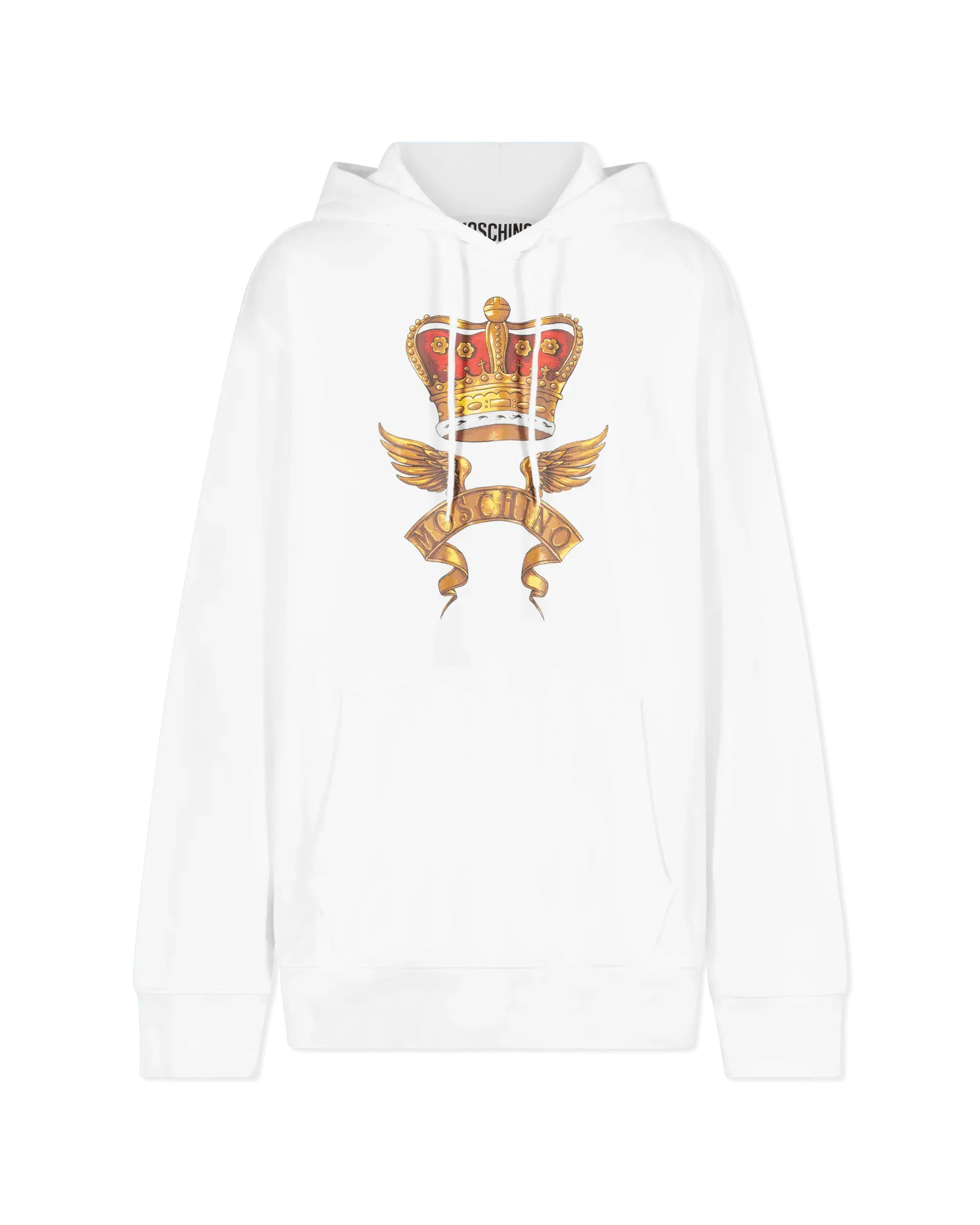 Crown Printed Archive Scarves Hoodie