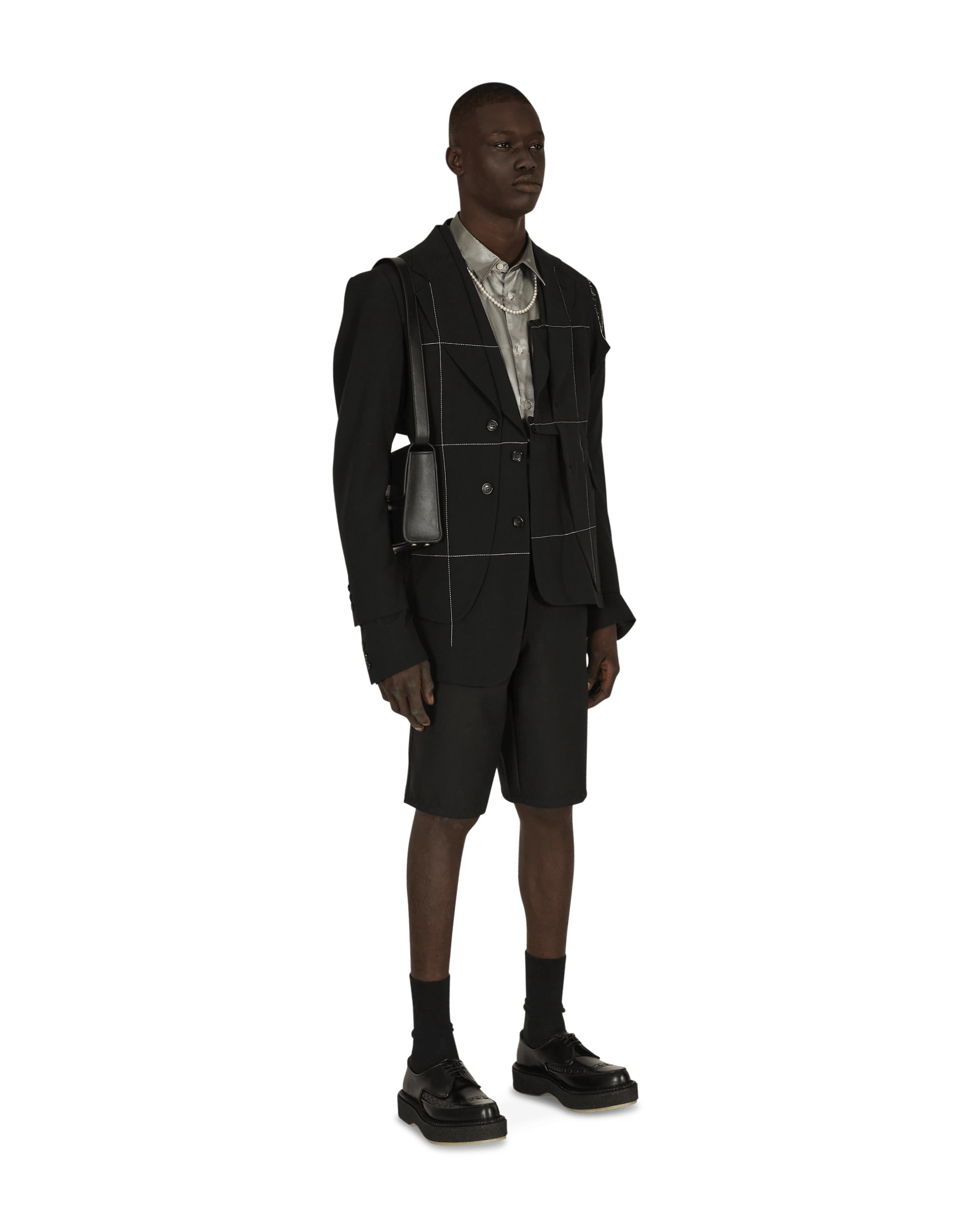 Deconstructed Blazer Black