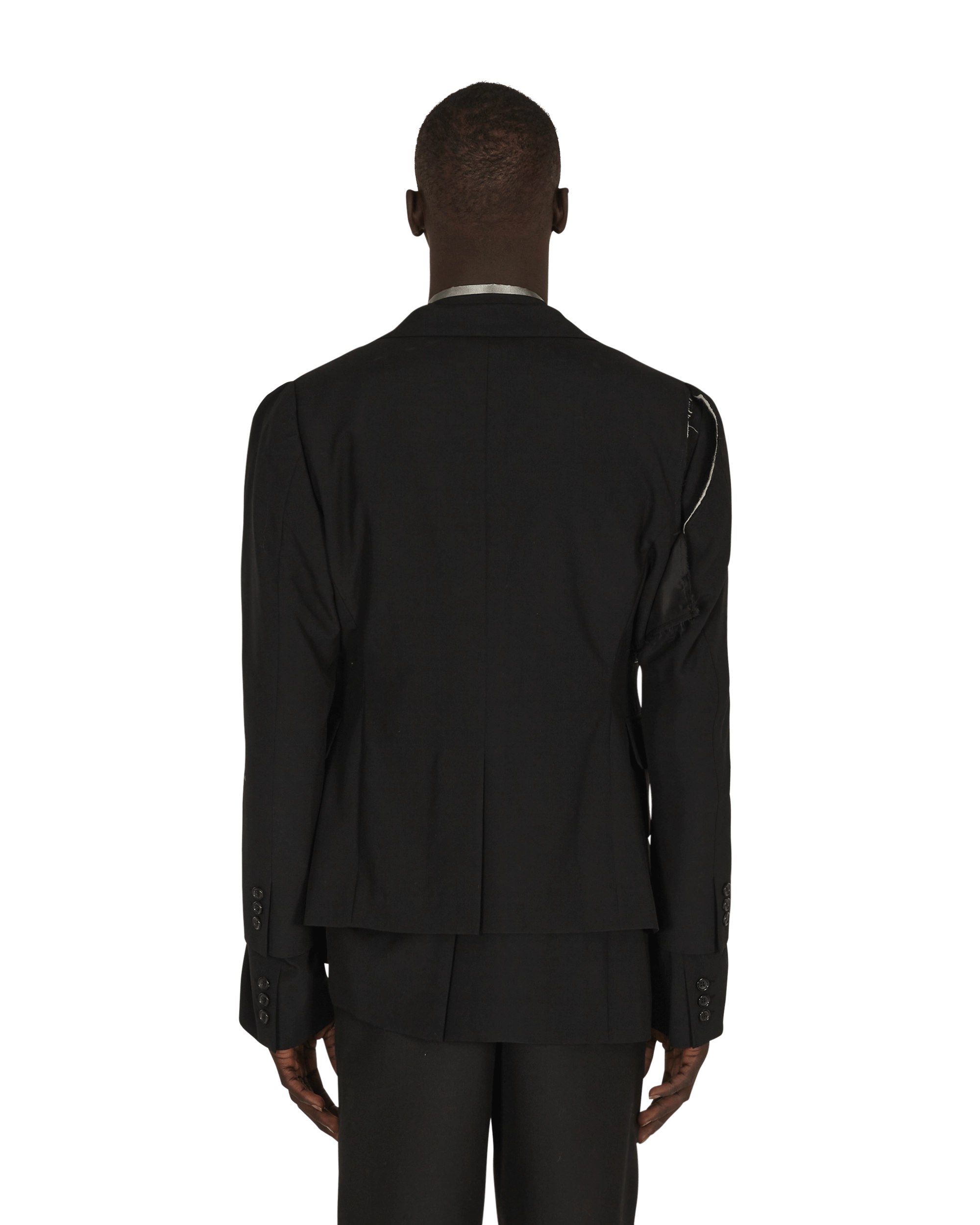 Deconstructed Blazer Black