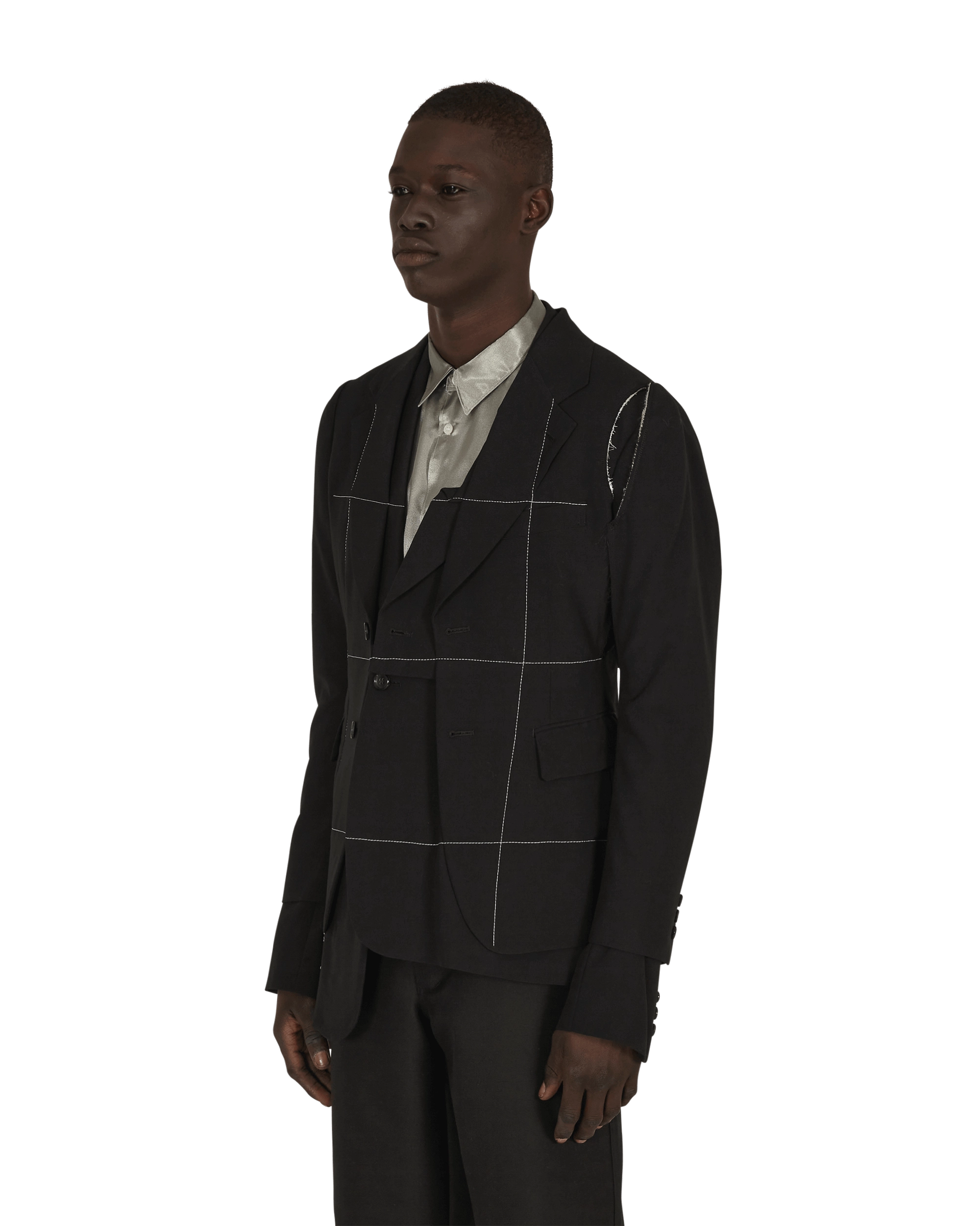 Deconstructed Blazer Black
