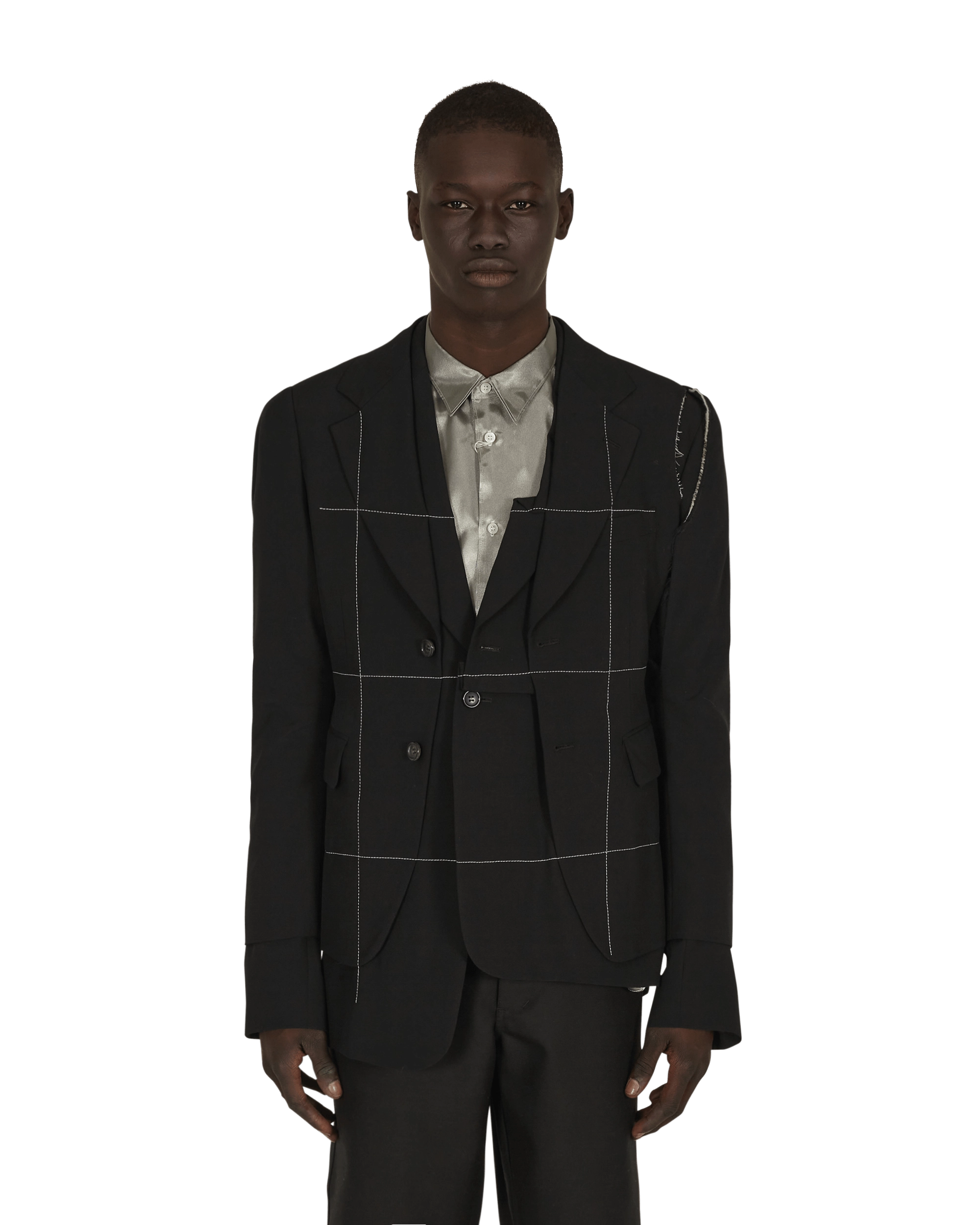 Deconstructed Blazer Black