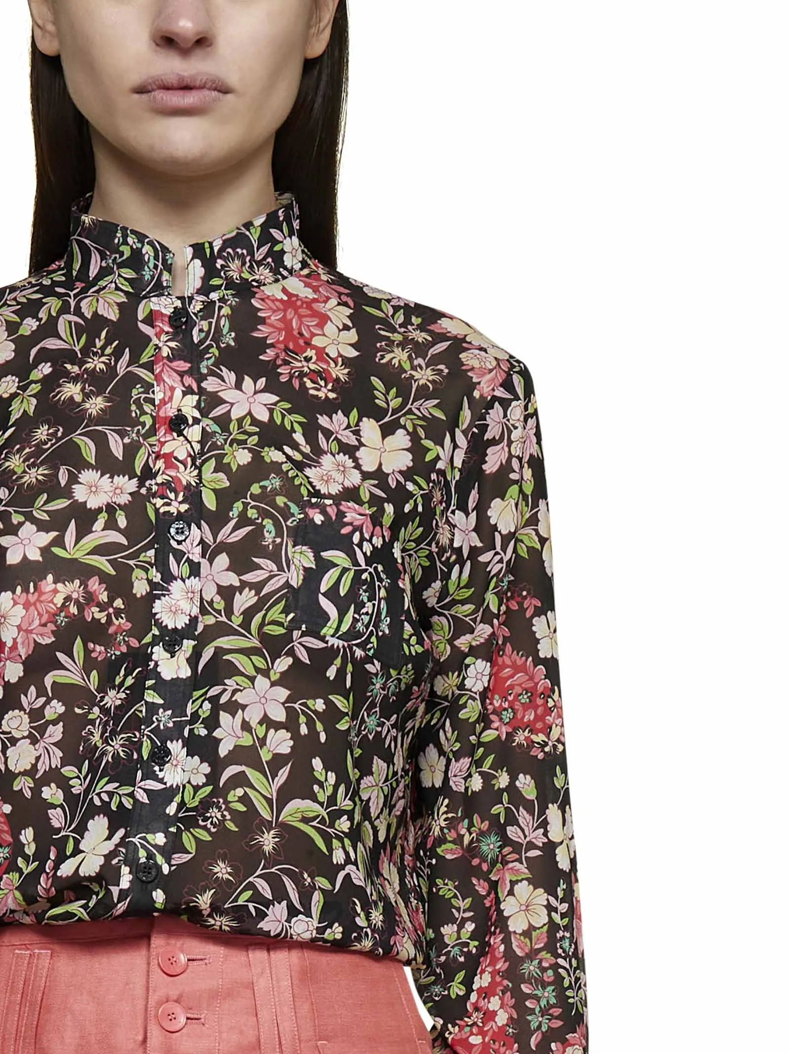 Etro Allover Floral Printed Shirt