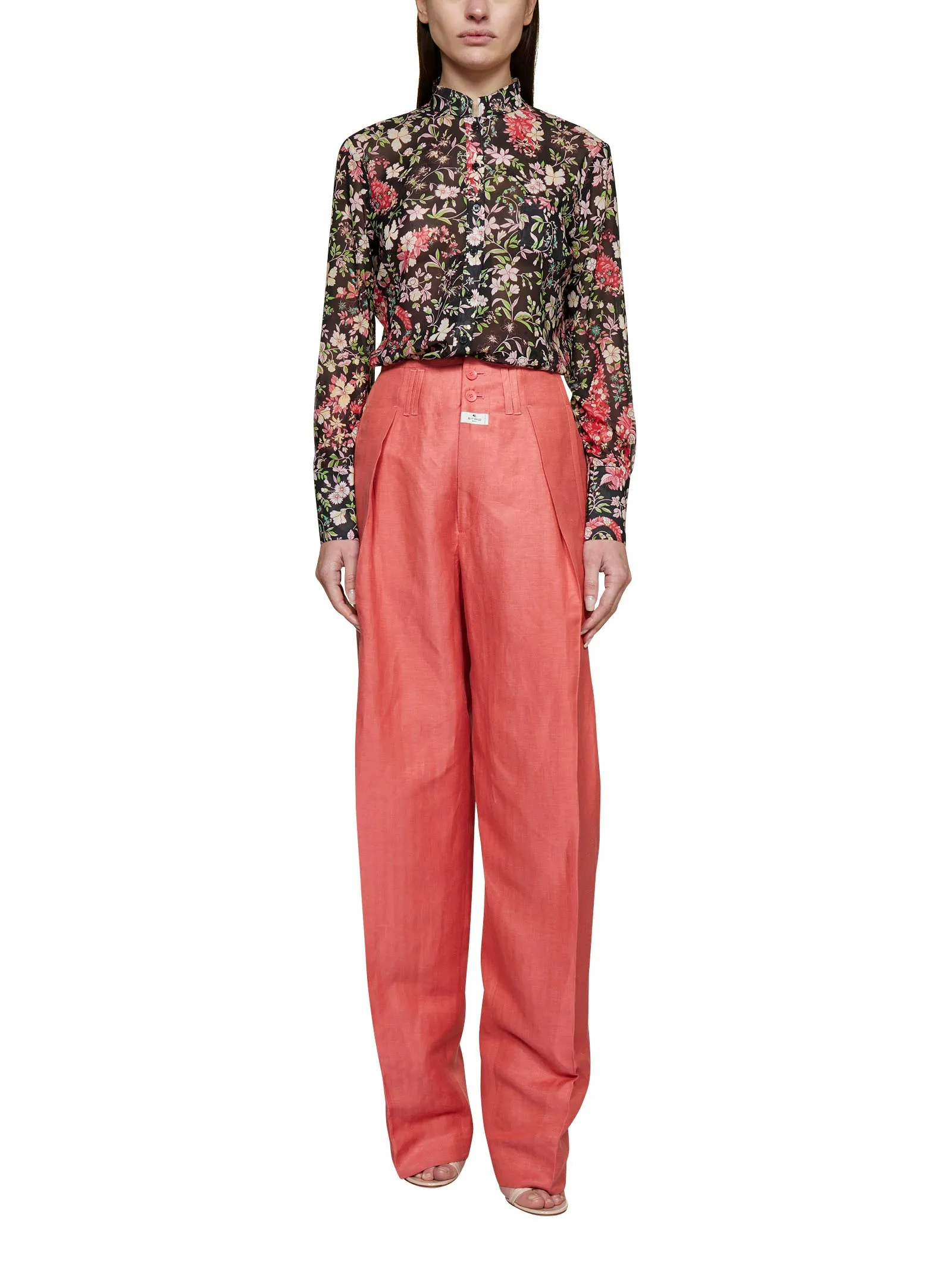 Etro Allover Floral Printed Shirt