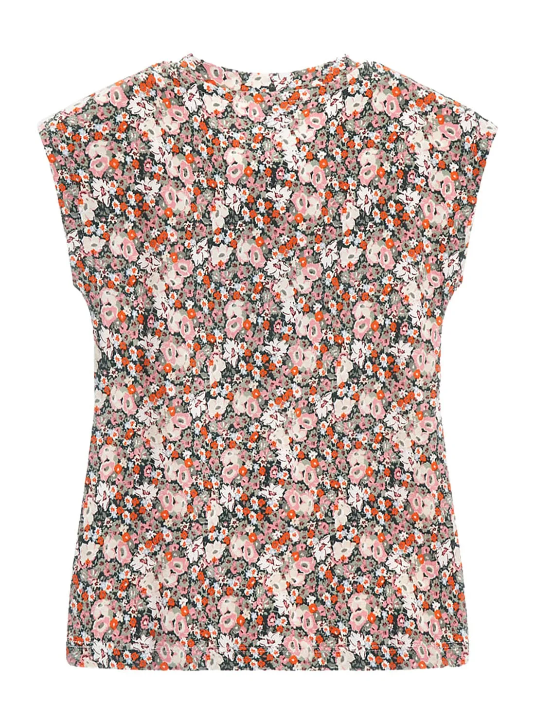 Flower Fantasy Print Logo T-Shirt (2-7)