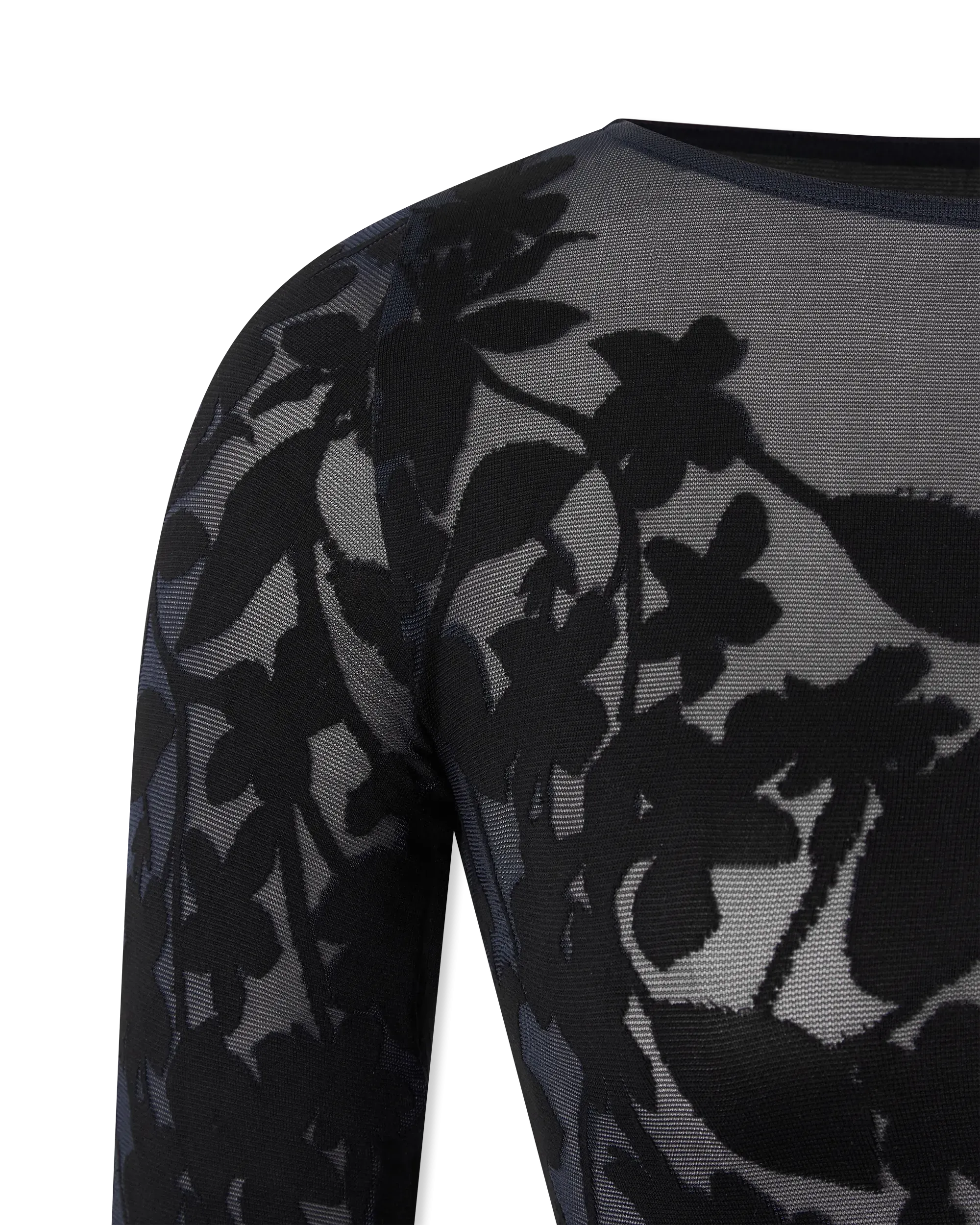 Graphic Flower String Bodysuit