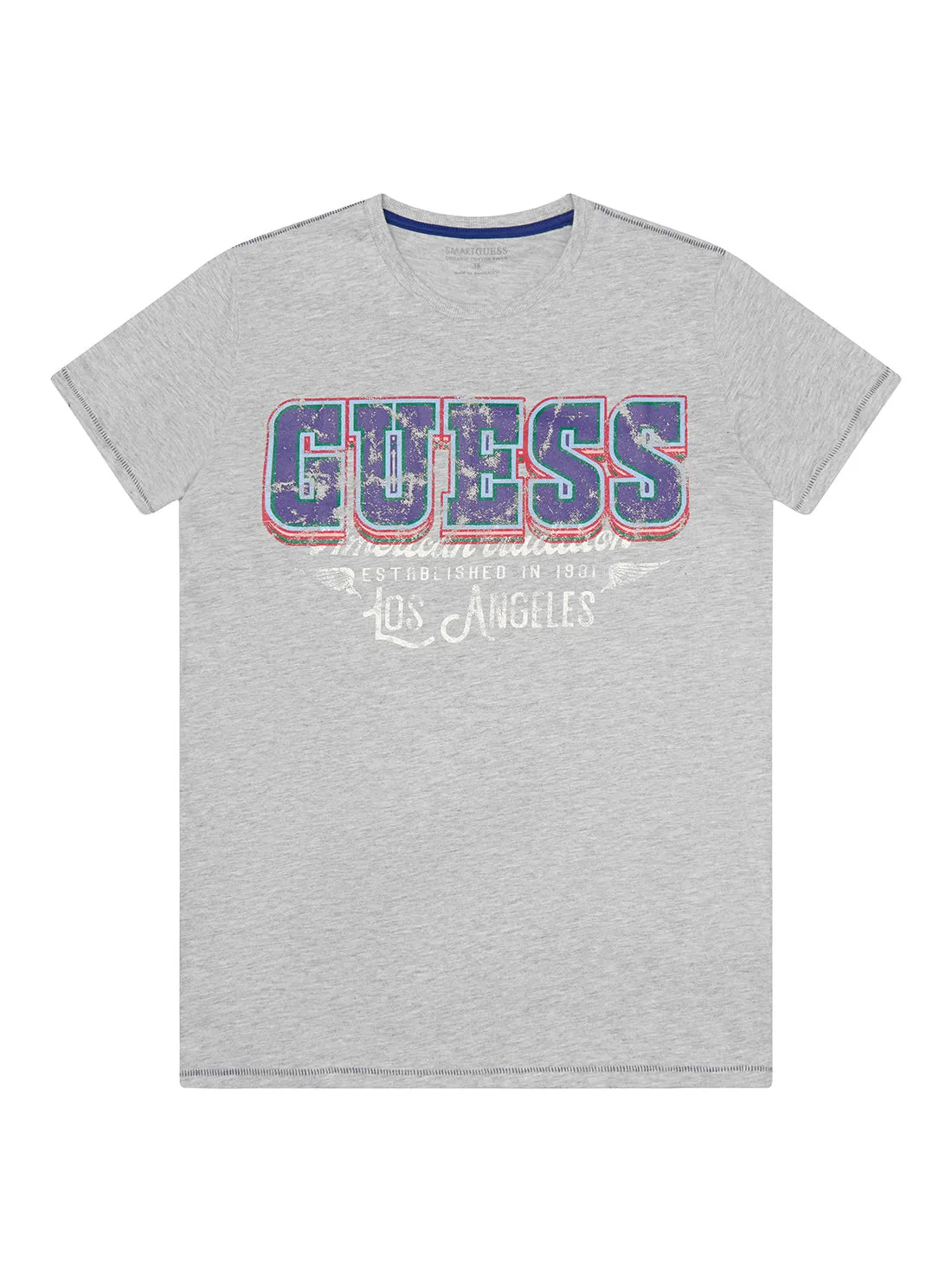 Grey American Tradition Logo T-Shirt (7-16)
