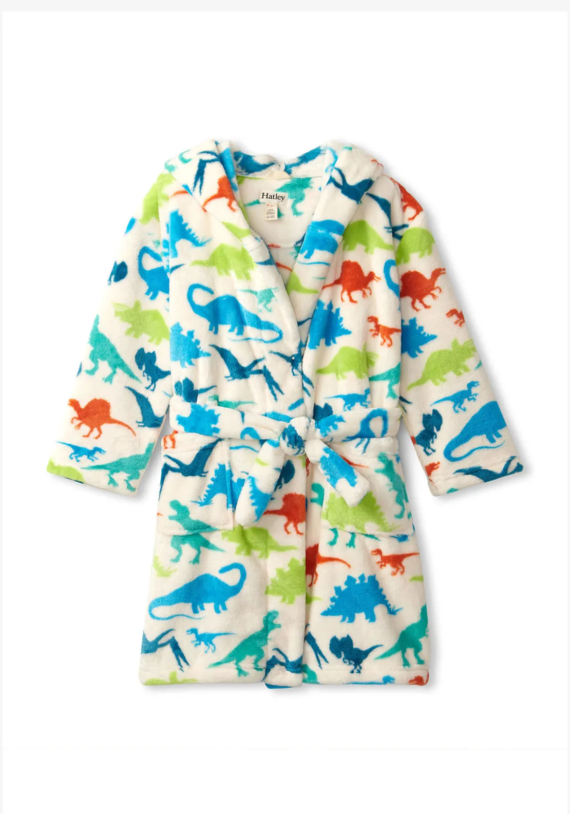 Hatley Mini Boys Dinosaur Fleece Robe, Cami Lace