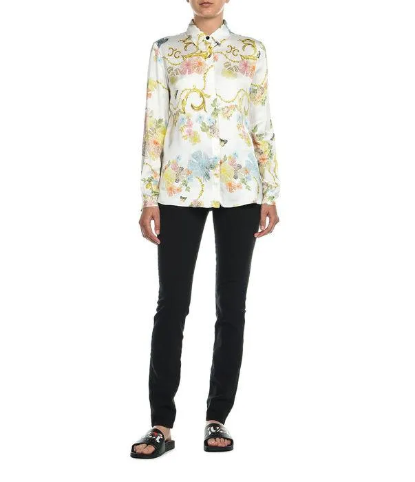 Just Cavalli Floral Print Shirt