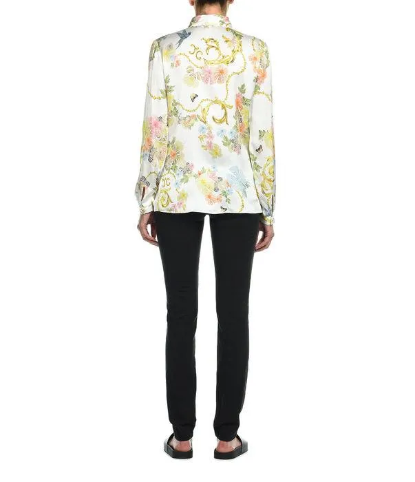 Just Cavalli Floral Print Shirt