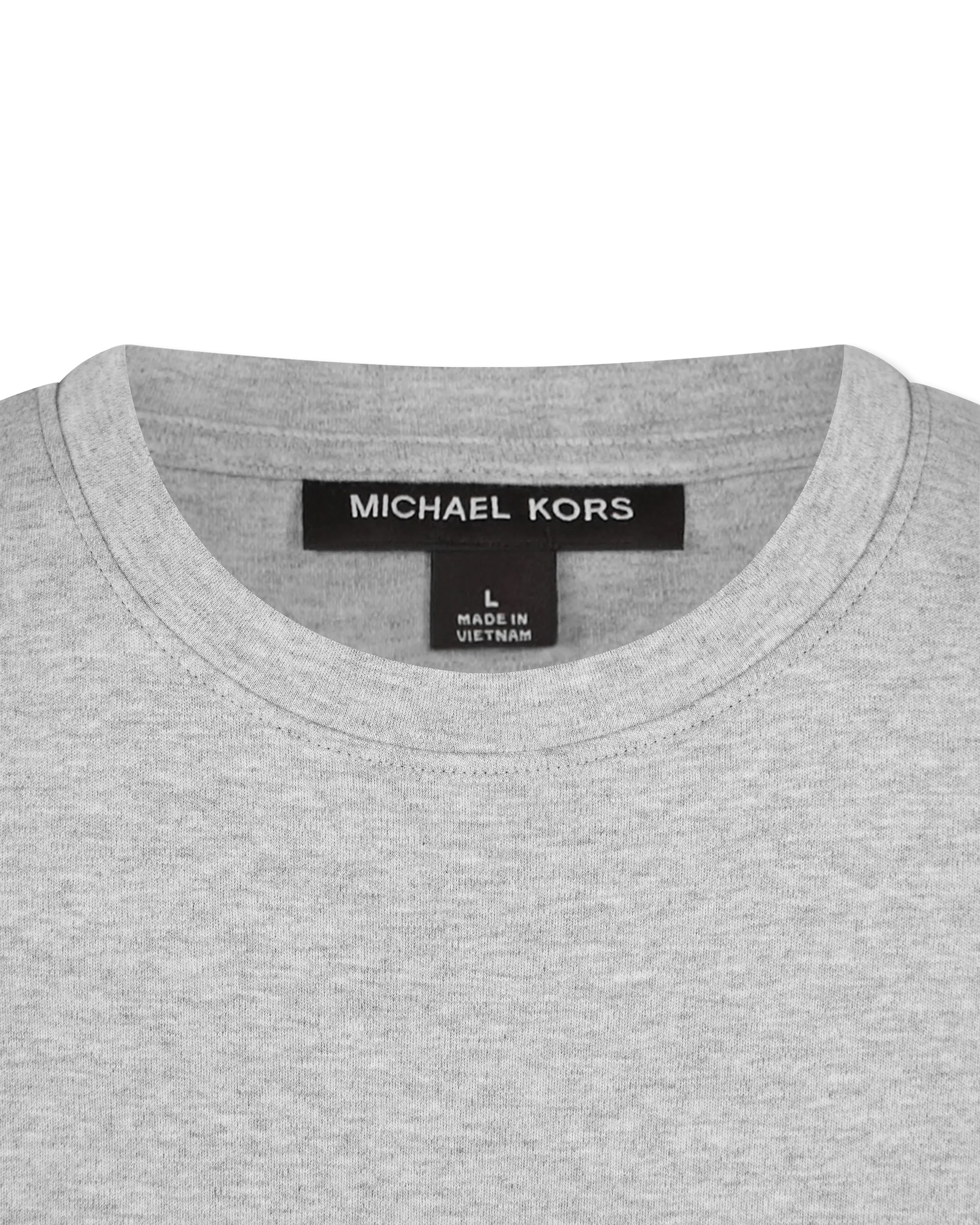 Logo Embossed Cotton T-Shirt