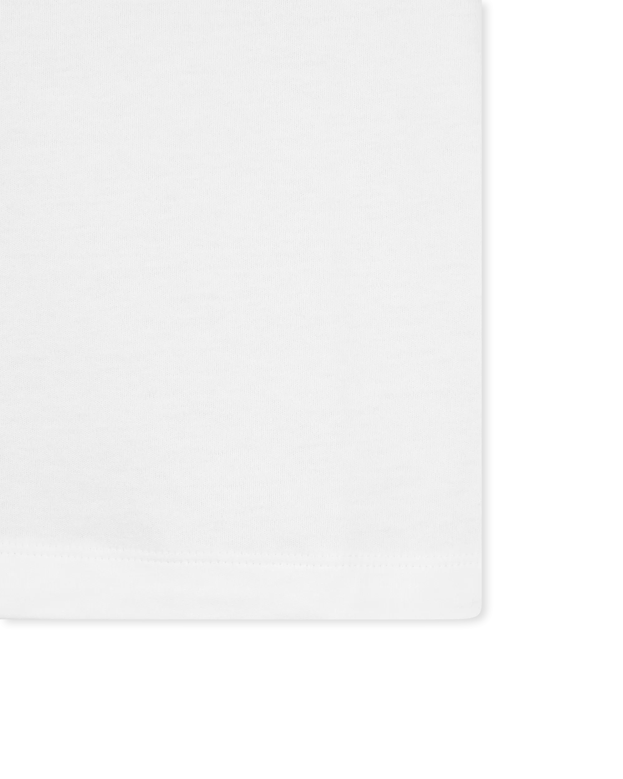 Logo Embossed Cotton T-Shirt