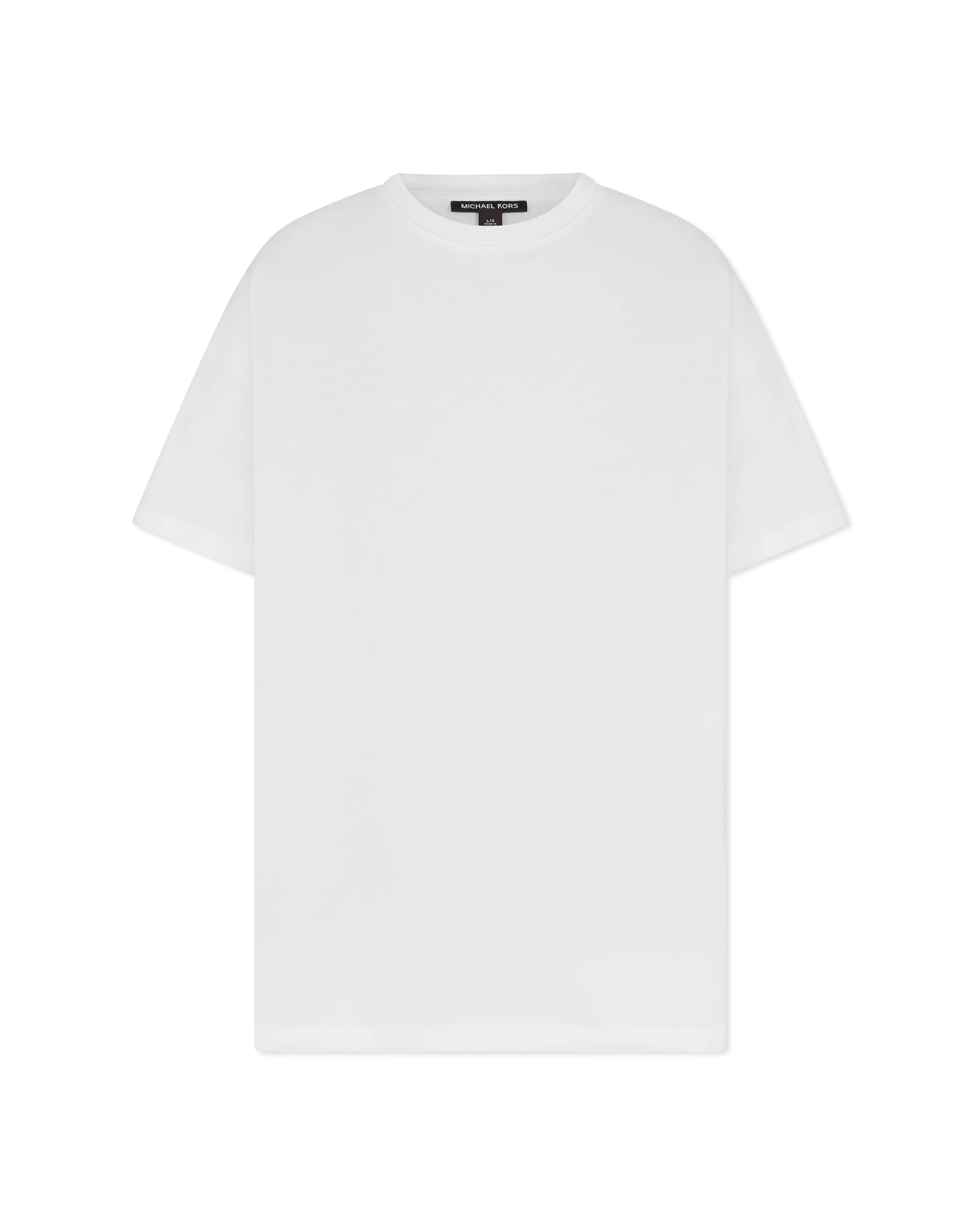 Logo Embossed Cotton T-Shirt
