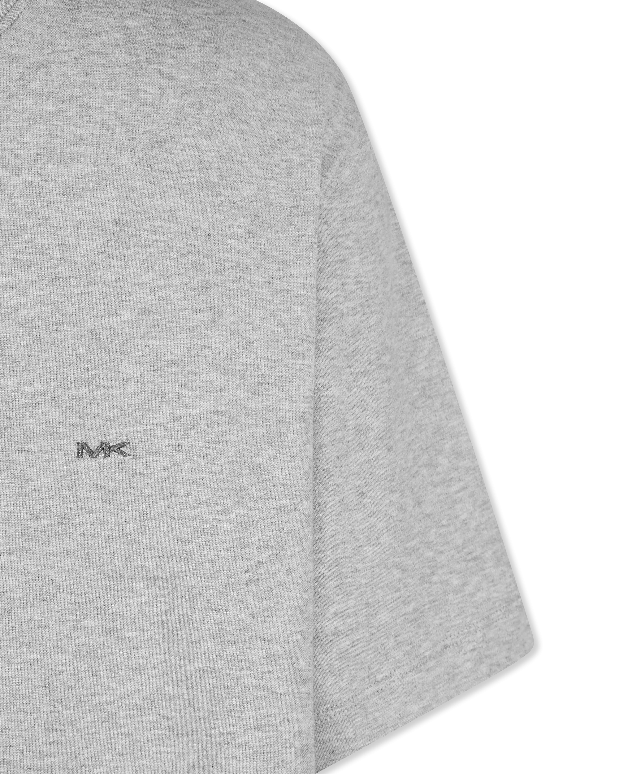 Logo Embossed Cotton T-Shirt