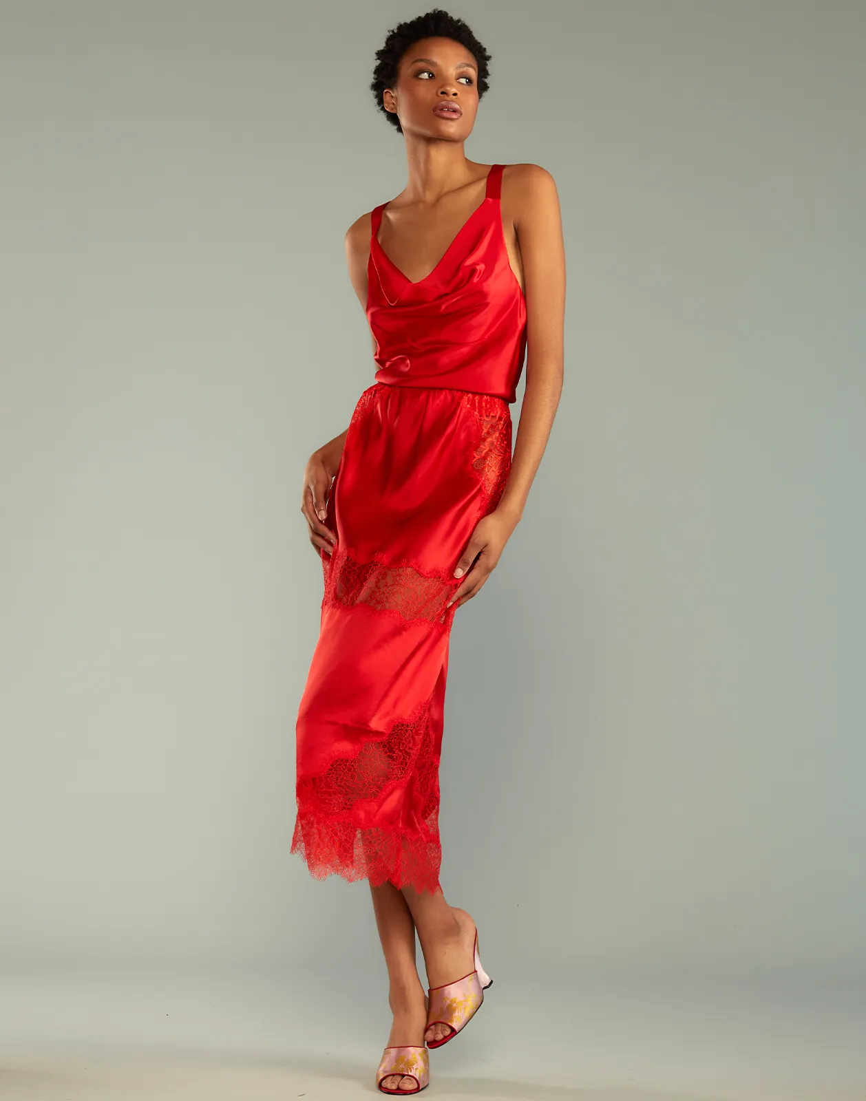 Lya Silk Skirt