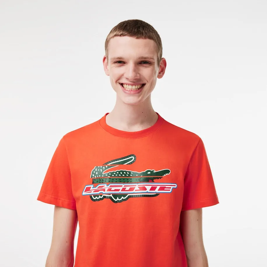 Men’s SPORT Regular Fit Organic Cotton T-Shirt Orange