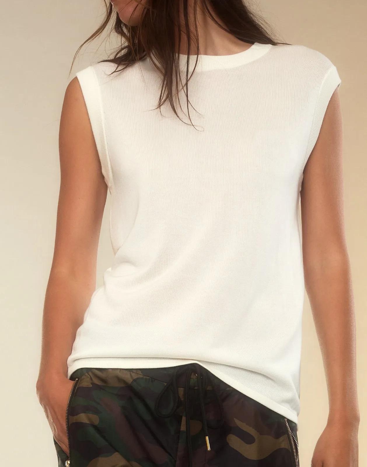 Mica Sleeveless Knit Top