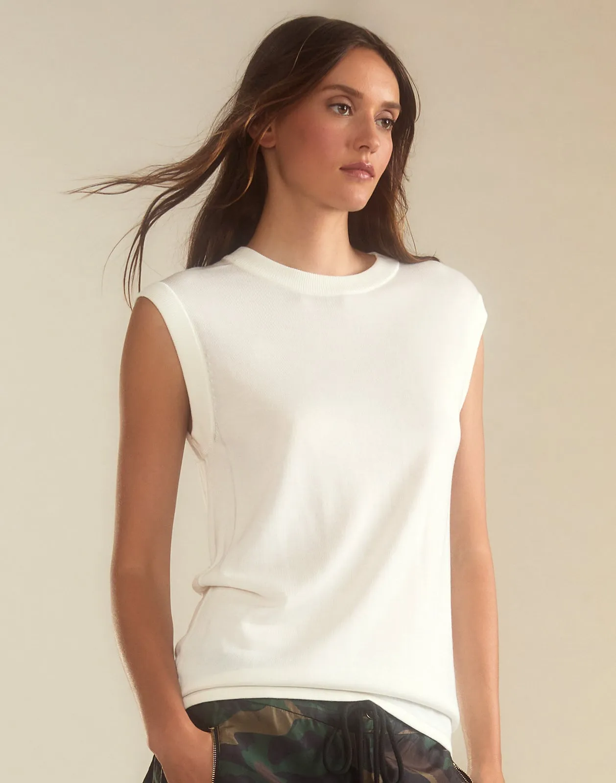 Mica Sleeveless Knit Top