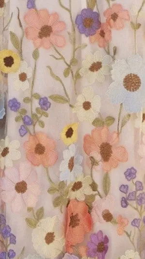 Naja Crop Top - Multi Floral