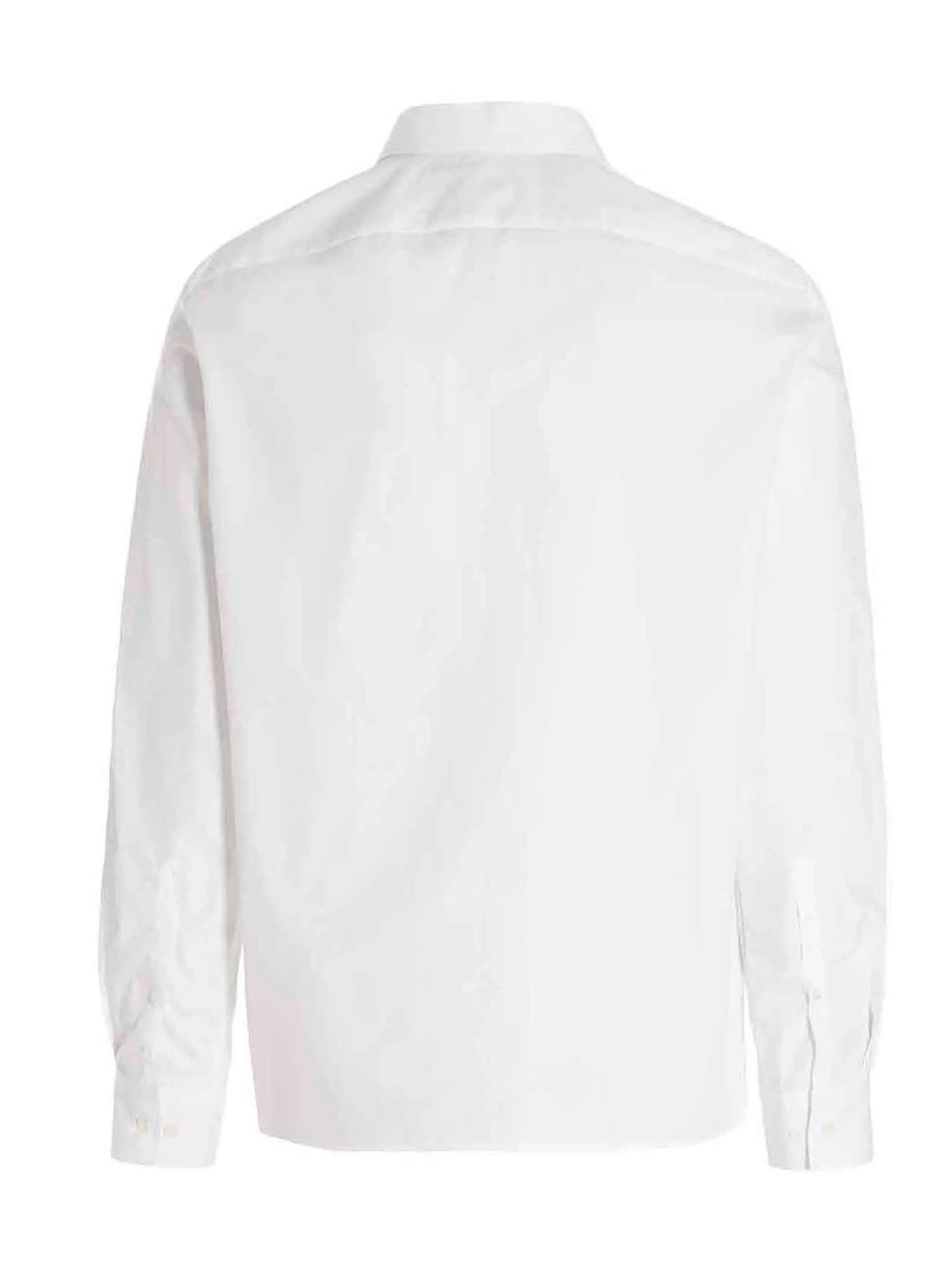 Neil Barrett Mirrored Thunderbolt Print Loose Fit Shirt