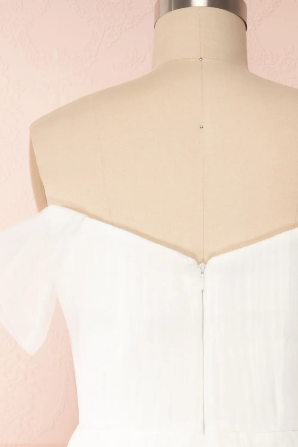 Odette White | Midi Tulle Dress
