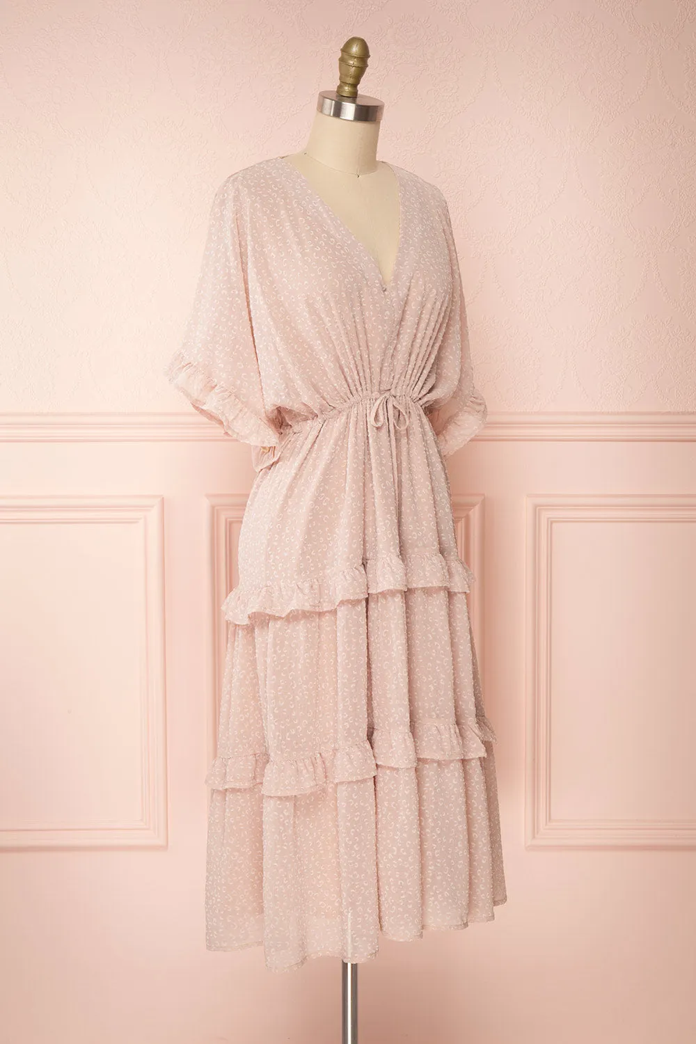 Odyssee | Layered Midi Dress
