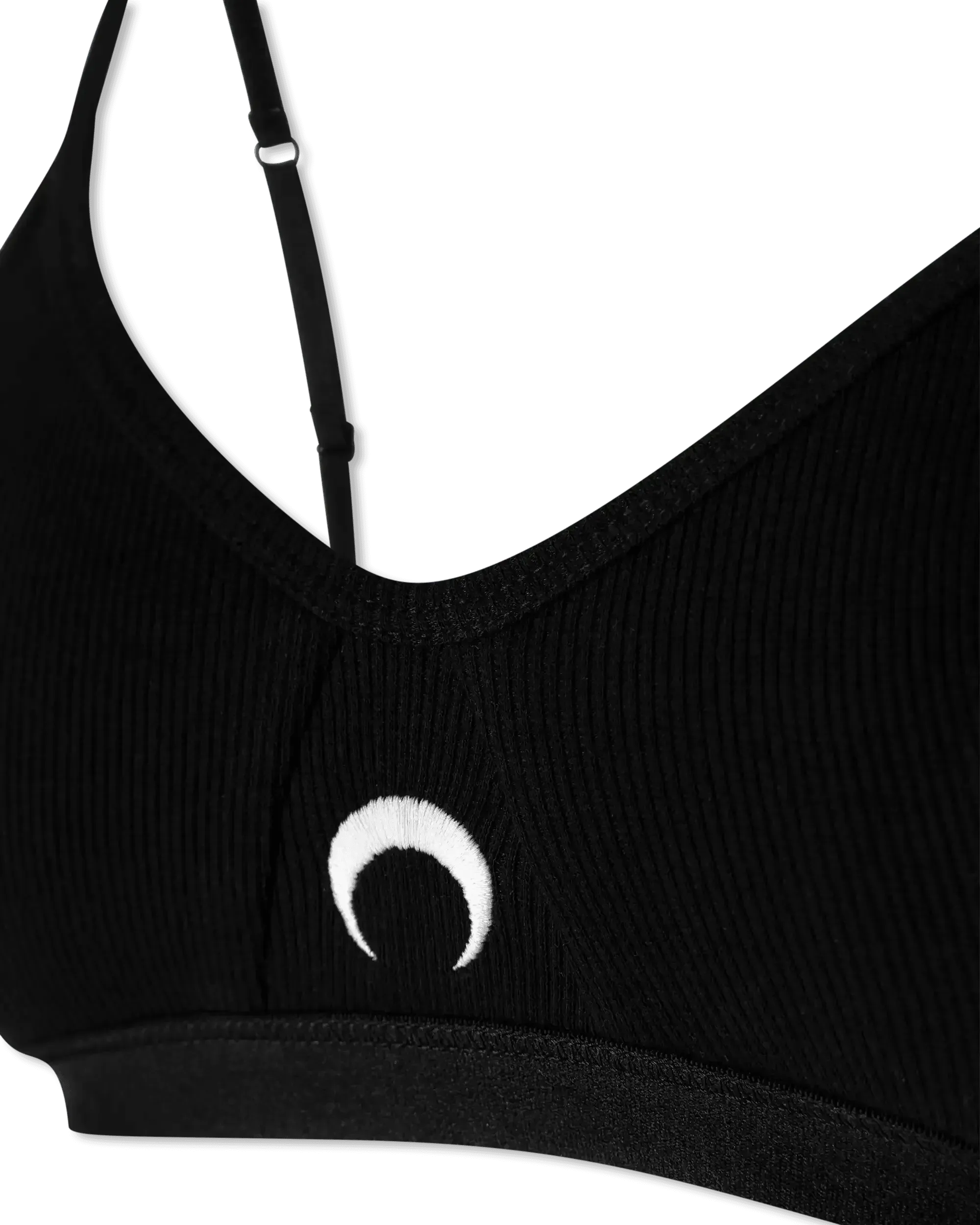 Organic Cotton Ribbed Bra