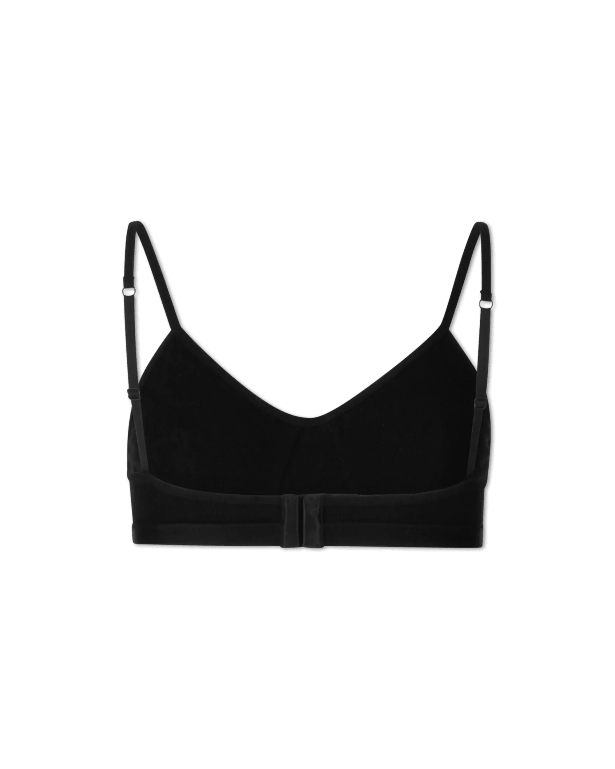 Organic Cotton Ribbed Bra