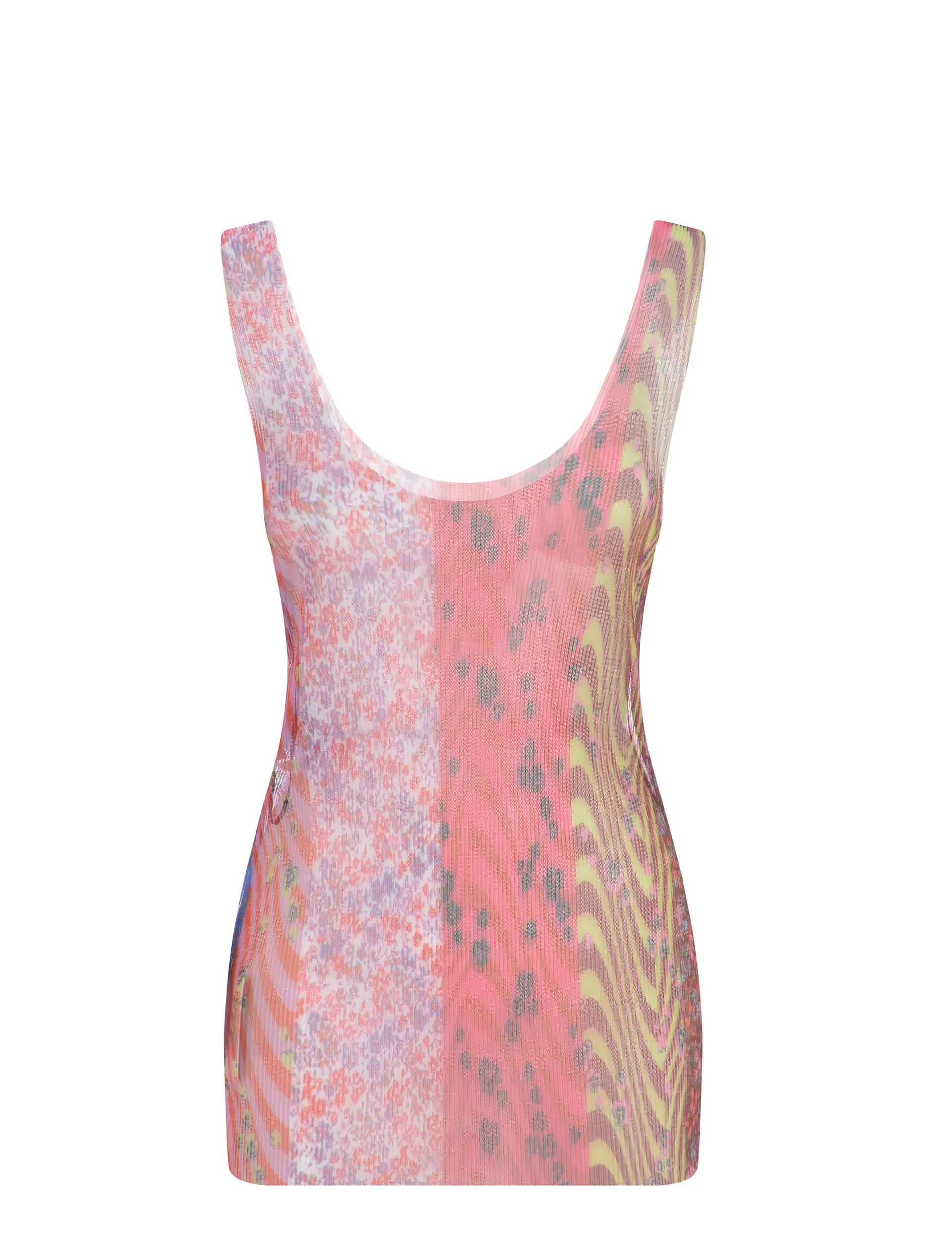 Philosophy Di Lorenzo Serafini Floral Printed U-Neck Vest