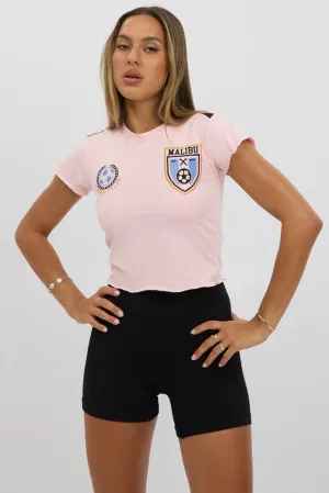 Pink Sport Tee Short Sleeve
