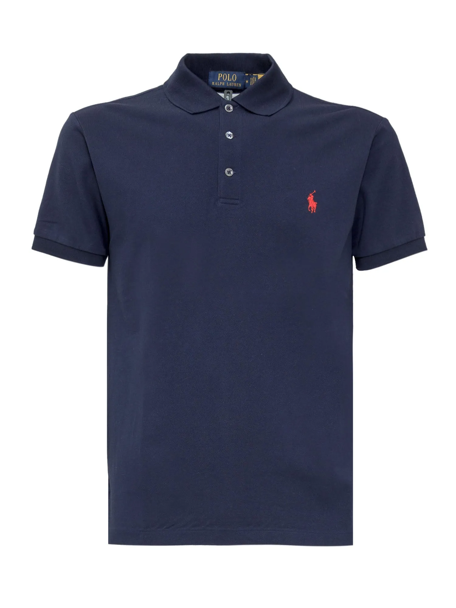 Polo Ralph Lauren Logo Embroidered Slim-Fit Polo Shirt