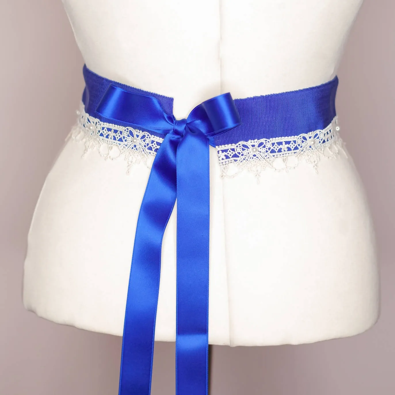 Ribbon Maiden Royal Blue Belt